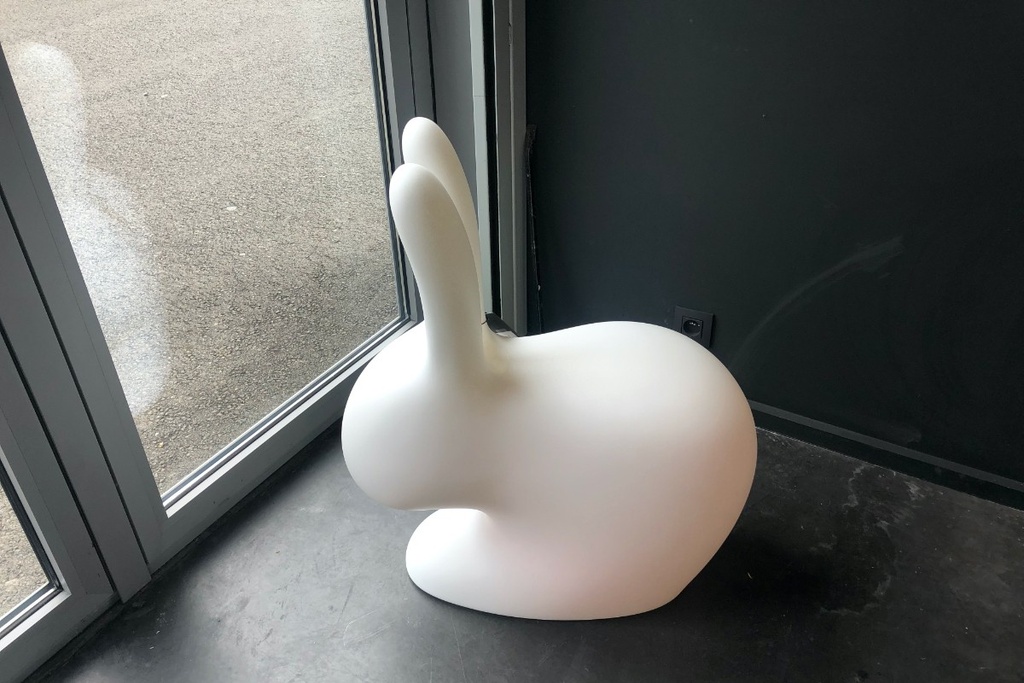 Rabbit lamp chair