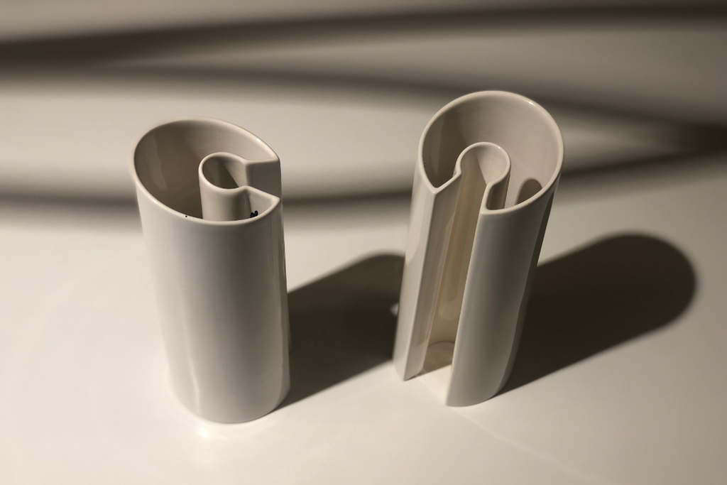 [ligneroset-vase-expo] Vase blanc